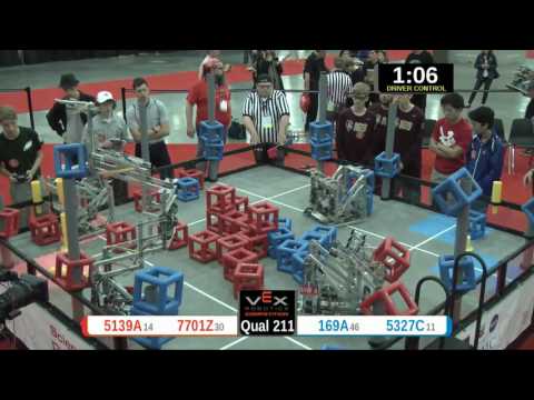 2015 VRC Sci Q211 - 5139A 7701Z vs 169A 5327C - 32 to 58 - VEX Worlds 2015 - Science Division