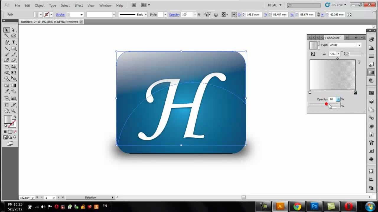vector web icon illustrator
