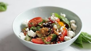 Shepherd Salad with Bulgur