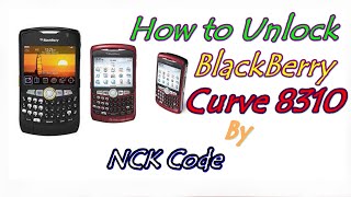 How to Unlock BlackBerry Curve 8310 by Unlock Code : Using IMEI & PRD)