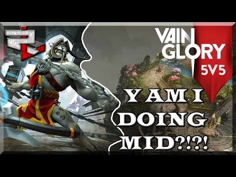 3.1 Vainglory 5v5 Ranked:bot and mid lane? wp glaive: I'm Such A Troll!!!