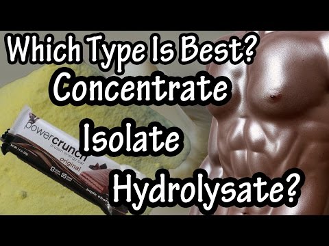 Whey Protein Types What Is Concentrate Protein, What Is Isolate Protein, What Is Hydrolysate Protein