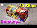 30 Shots Bursting | Skyshots Testing | Sky Shot Bursting | Diwali Crackers | PJ Craft