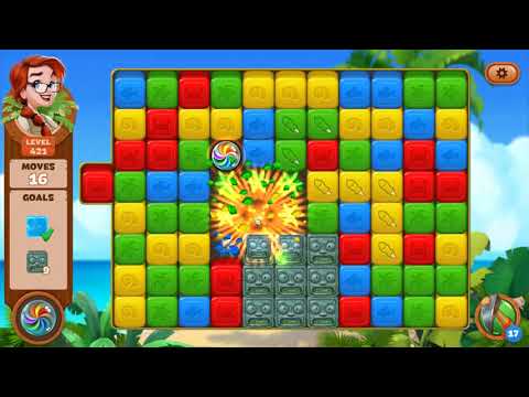 Lost Island: Blast Adventure - Level 421 (No Boosters) HD