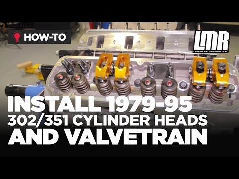 How To Install 302/351 Mustang Cylinder Heads & Valvetrain (1979-1995)
