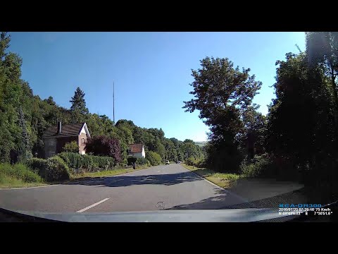 Hochstetten-Dhaun 2016: Die alte Bundesstraße  41 Richtung Simmertal