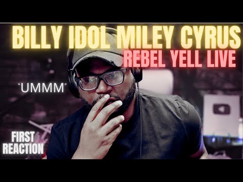 REACTION!! Billy Idol, Miley Cyrus   Rebel Yell Live