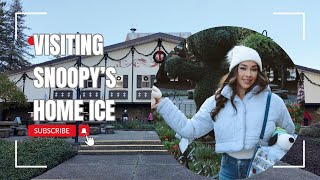 Visiting Snoopy’s Home Ice- Gift Shop- Warm Puppy Cafe in Santa Rosa, California