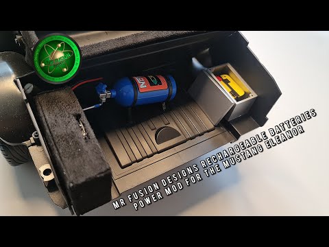 MR FUSION DESIGNS RECHARGEABLE BATTERIES POWER MOD - for the Mustang Eleanor By @HeroCollector