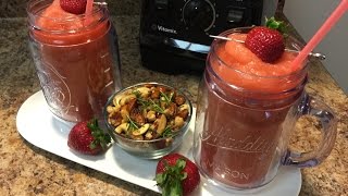 STRAWBERRY DAIQUIRI Featuring Vitamix 7500!