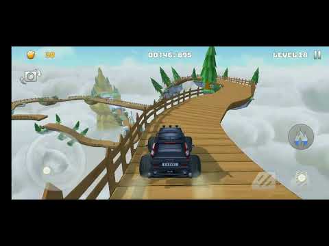mountain climb stunt futuristic van unlocked impossible stunts levels 18 completed