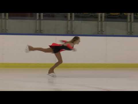 19 Emilia HALMAN Solistki Adv Novice FS Piastowski Piruet 2019