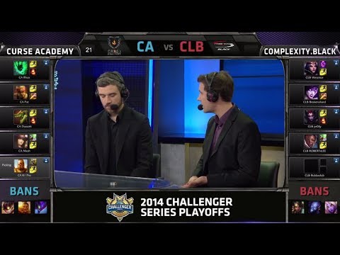 compLexity.Black vs Curse Academy | Game 2 for 3rd place | NA Challenger Series Playoffs CLB vs CA