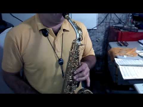Hino 4 CCB sax alto no contralto e piano