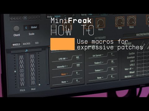 How to | MiniFreak / MiniFreak V - Using Macros