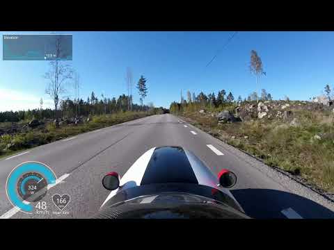 Quest velomobile - Axmarby powerdata