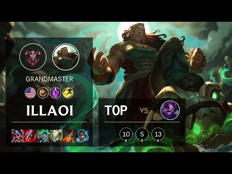 Illaoi Top vs Kennen - NA Grandmaster Patch 11.9