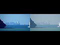 LEFT Processed RIGHT Unprocessed Removing Washout And Stabilizing A High Zoom Video
