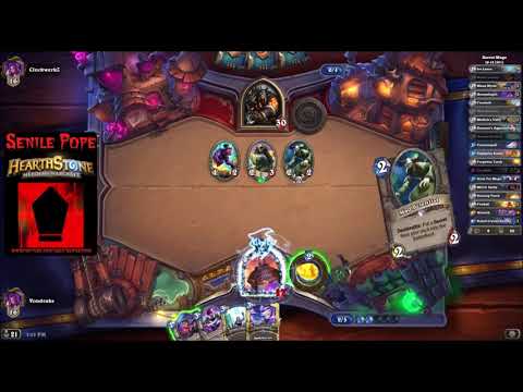 Hearthstone BDP: WILD Secret Mage vs Secret Hunter (Season 50 Day 20)