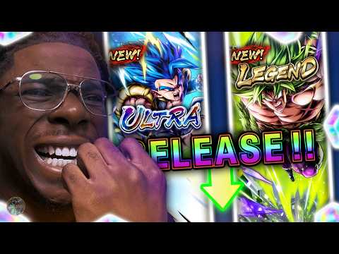 15,000 Chrono Crystals. I Pull ULTRA Gogeta Blue & Broly or I QUIT. (Dragon Ball Legends)