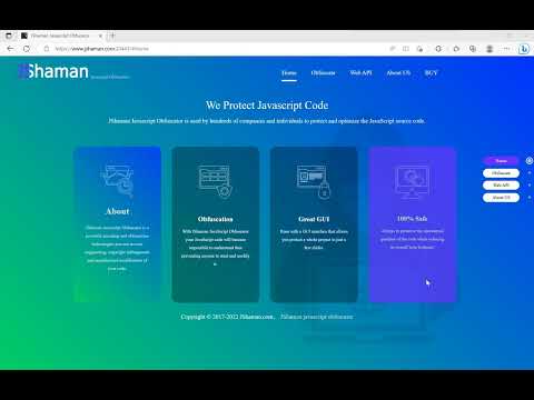 Online Obfuscate Javascript Code Without Register