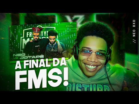 ACONTECEU! 🔥🔥 NEO REAGE À FINAL FMS JOTAPE X NEO