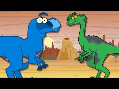 Dinosaurs From Dessert | Funny Dinosaur Cartoon For Kids | Learn Dinosaur Facts | I'm A Dinosaur!!!