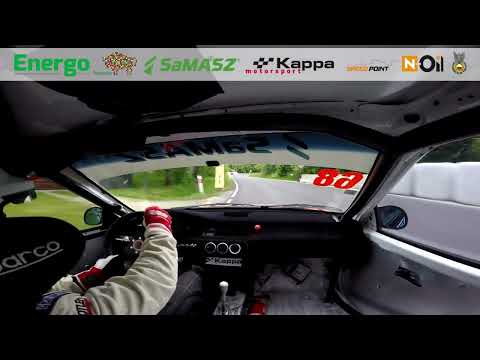 Tomasz Lewczuk GSMP 2022 Wyścig Prządki Korczyna Honda Civic Gr.A