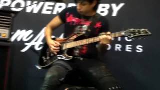 Kevin Thrasher Playing The Aftermath (G3) [Escape the Fate]