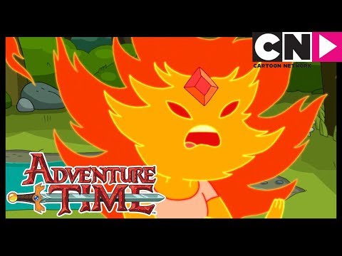 Adventure Time | Flame Princess Gets Help From Princess Bubblegum - Earth & Water | Cartoon Network