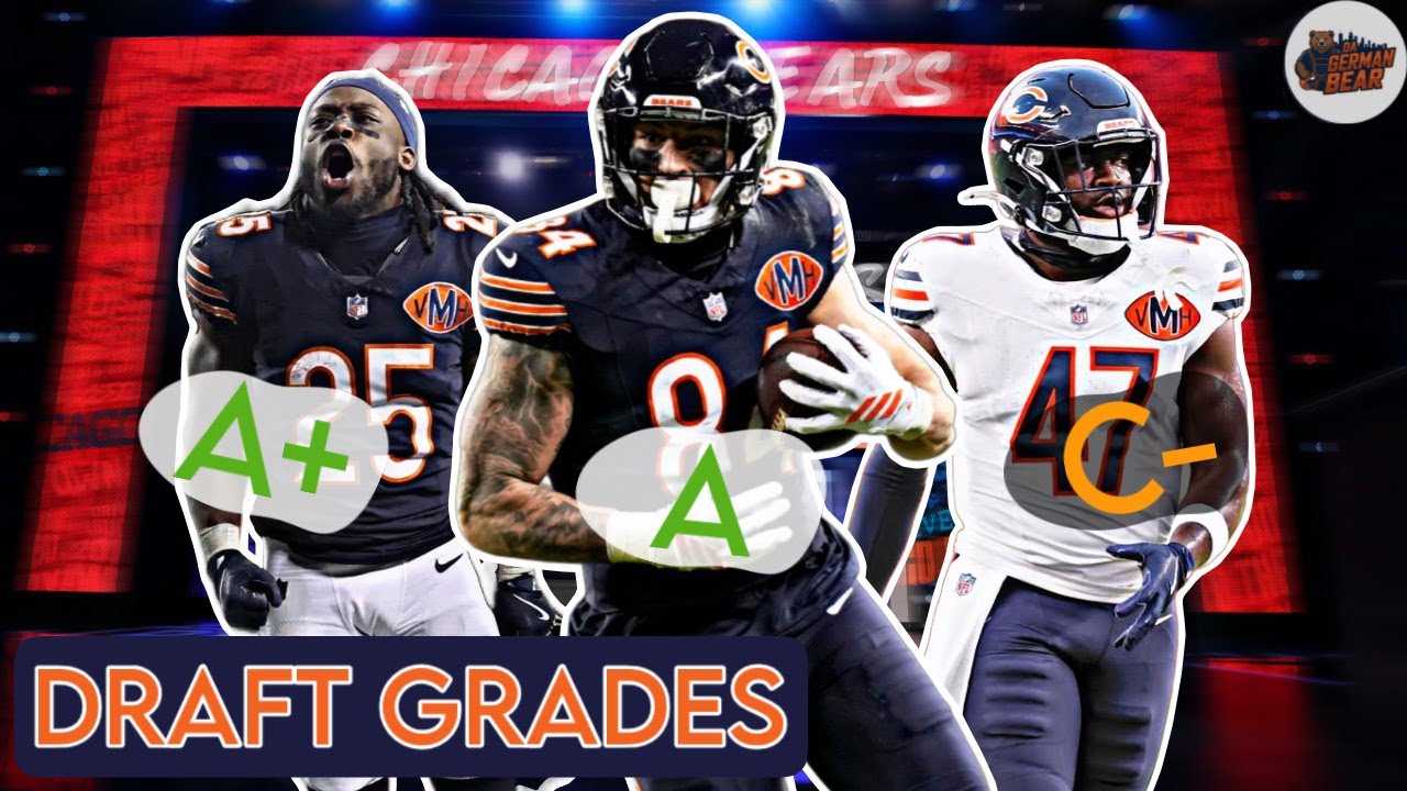 GRADING THE 2025 BEARS DRAFT CLASS AFTER YEAR 1! How did they do? || Bears Offseason