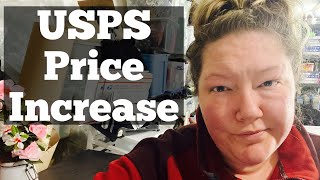 USPS Shipping Price Rate Increase 😳 Again… #reseller #shipping #usps