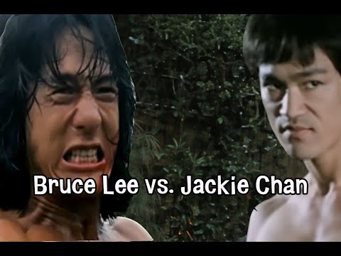 Ai Short Film Bruce Lee vs  Jackie Chan – Rematch