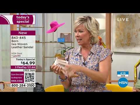 HSN | Born Footwear - All On Free Shipping 05.11.2023 - 12 AM