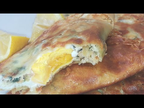 بريك تونسي بالعضمة و التن/brick tunisien  au thon a  l'oeuf@cuisinearij/ملسوقة