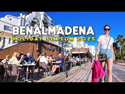 Benalmadena Spain Pleasant Day Christmas Season December 2025 Update Costa del Sol | Málaga [4K]
