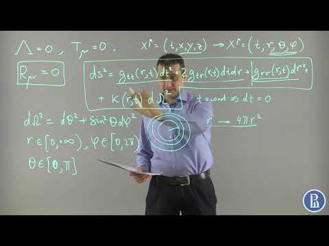 Schwarzschild solution - Introduction into General Theory of Relativity