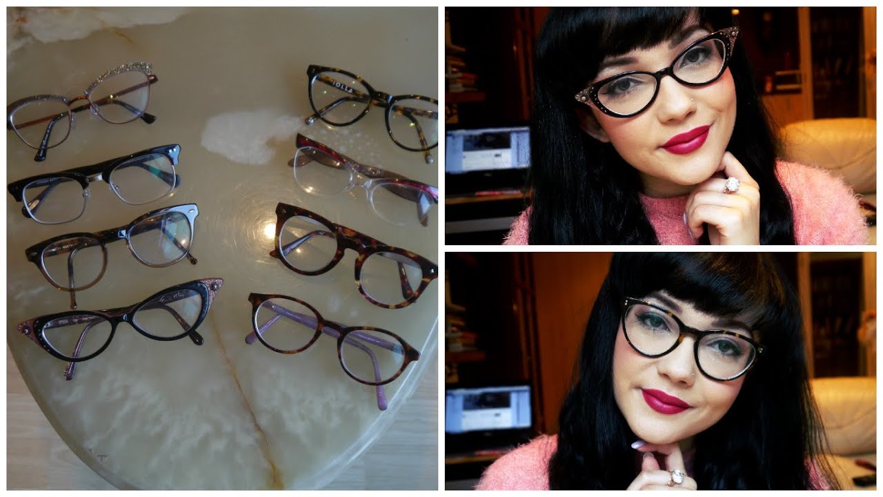 Updated Glasses Collection! Glitter, Cateye + AFFORDABLE!