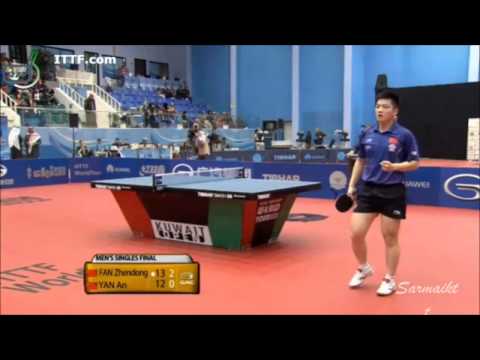Kuwait Open 2014 Final Fan Zhendong vs Yan An