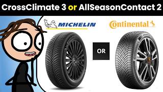Michelin CrossClimate 3 or Continental AllSeasonContact 2 (Comparison and Review)