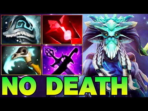 27 Kills No Death Leshrac Dota 2 Mid Lane Pro Gameplay Carry Support Build Guide Offlane 7.40