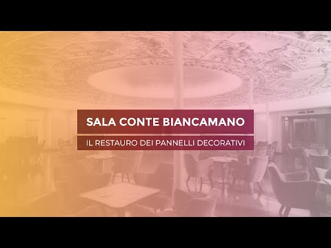 Restauro Salone delle Feste del Transatlantico Conte Biancamano