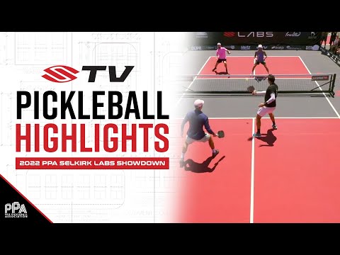 Jay Devilliers Backhand Pickleball Highlight - 2022 PPA Selkirk Labs Showdown Men's Doubles