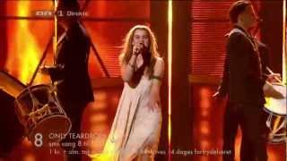 08 -Emmelie De Forest - Only Teardrops (Dansk Melodi Grand Prix 2013)