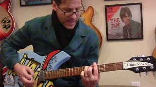 The Jam: &quot;In The Crowd&quot; (1978) solo guitar &amp; voice, Rickenbacker Liechtenstein 330