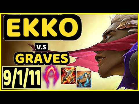 KREOX (EKKO) vs GRAVES - 9/1/11 KDA JUNGLE CHALLENGER GAMEPLAY - EUW