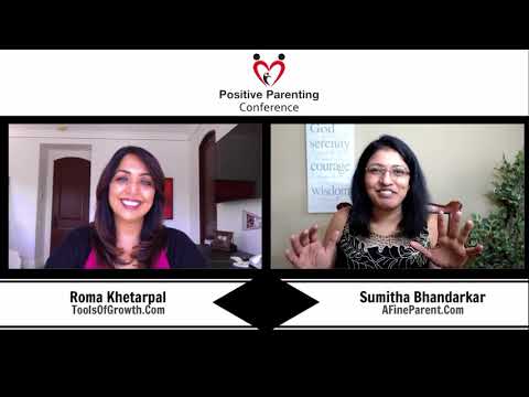 Roma Khetarpal from the Positive Parenting Conference (A Fine Parent)