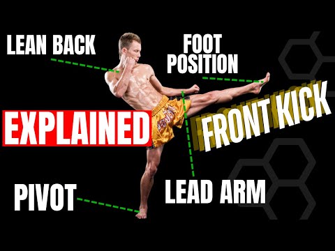 Sharpen Your Front Kick