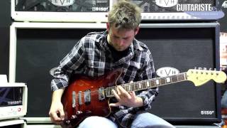 Video thumbnail for MusikMesse 2013 - Fender Jazzmaster HH Select Carved Maple Top with Channel bound  by Brice Delage by Guitariste.com