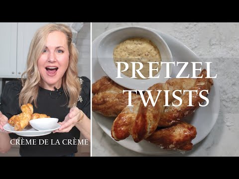 How to Make Homemade Soft Pretzel Twists | Crème de la Crème